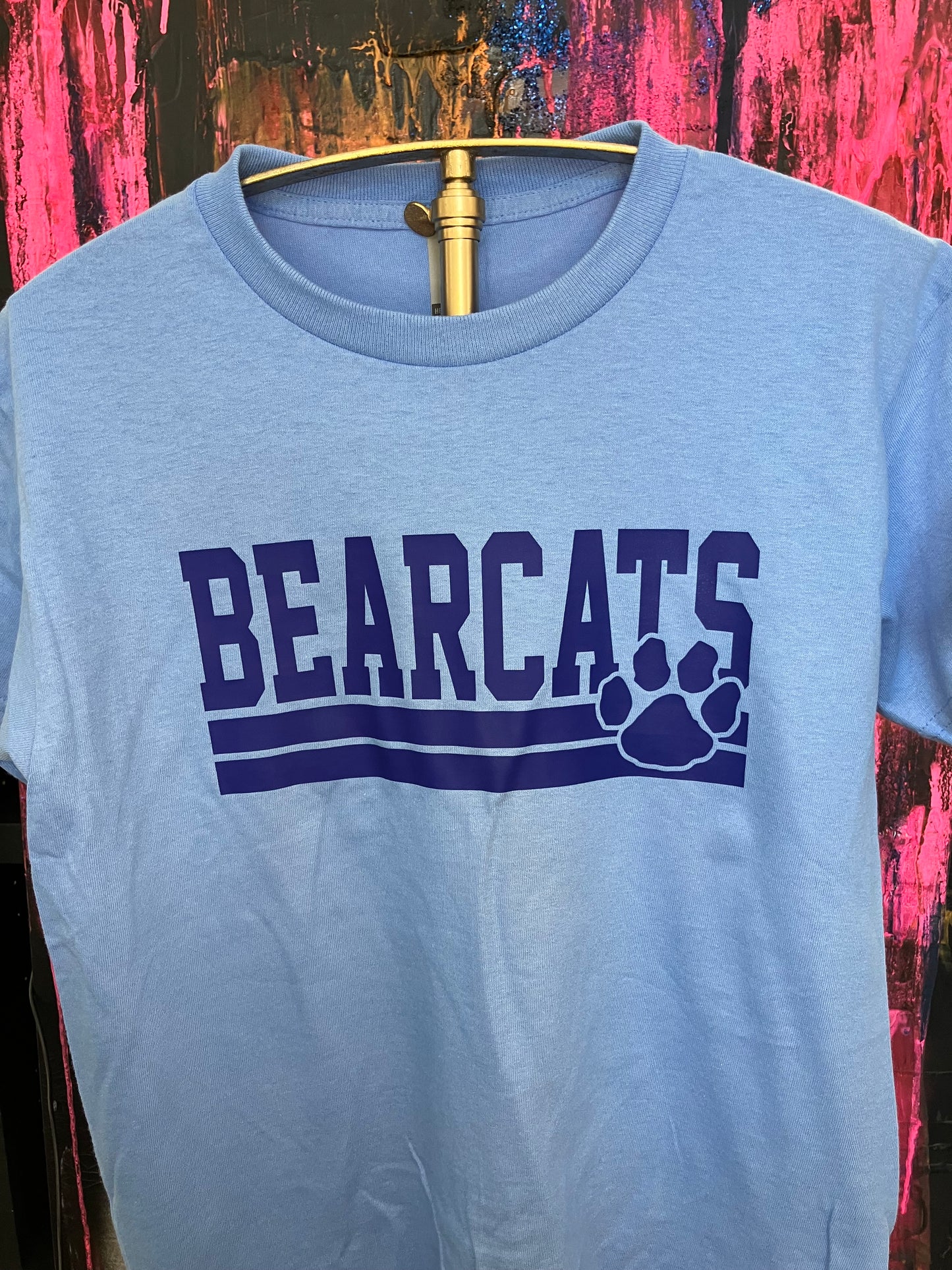 Bearcat Blue Paw